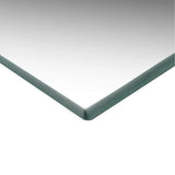 Wall Mirror with LED Lights Square Glass 3078636