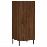 Sideboard Brown Oak 34.5x34x90 cm Engineered Wood 828555