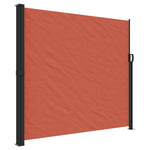 ZNTS Retractable Side Awning Terracotta 180x500 cm 4004453