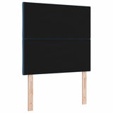 Headboard with Headboard Blue 100 cm Faux Leather 3337905