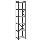 Bookshelf Grey sonoma 40 x 30 x 189.5 cm Engineered Wood 868350