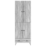 Cabinet Set 2 pcs Grey Sonoma Engineered Wood 3416859