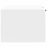 Wall-Mounted TV Cabinet High Gloss White 98 x 41 x 30 cm 899379