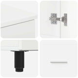 Bathroom Vanity Unit High Gloss White 60 x 35 x 60 cm 889409