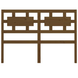 Bed Headboard Honey Brown 205.5x4x100 cm Solid Wood Pine 818063