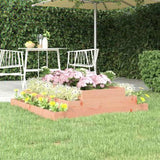 Planter 110x110x27 cm Solid Wood Douglas 823904