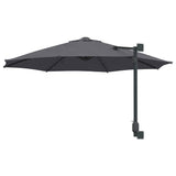 Garden Parasol Manual Anthracite 248 x 248 x 148 cm 42003245