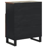 Sideboard with 2 Doors 60x33x75 cm Solid Wood Reclaimed 352915