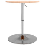 ZNTS Bar Table Ø60x89.5 cm Solid Wood Beech 3270624