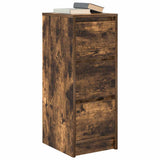Sideboard Smoked Oak 29,5x34x76 cm Engineered Wood 861638