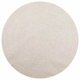 Rug ZIZUR Cream 160 cm Jute Look Indoor and Outdoor 4010386