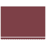 Manual Retractable Awning with LED Burgundy 450x300 cm 3214976