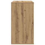 Corner Chest of Drawers Artisian Oak 60x41x76 cm Engineered Wood 852878