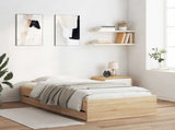 Bed Frame with Storage Sonoma Oak 80 x 200 cm Engineered Wood 3429606