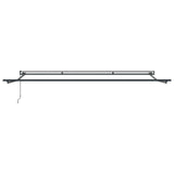 Retractable Awning Multicolour 450 x 350 cm 3331109