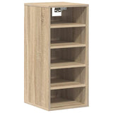 Shoe Cabinets 2 pcs Sonoma Oak 31.5x35x70 cm Engineered Wood 808988