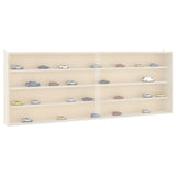 Wooden Collector's Display Case with Doors 100x8.5x37cm 4017388