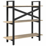 Bookshelf Sonoma Oak 100 x 33.5 x 102 cm Engineered Wood 883947