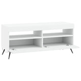 LED TV Cabinet White Engineered Wood 897645