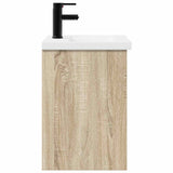 Bathroom Vanity Unit with Tap Sonoma Oak 42 x 40 x 74.5 cm 889531