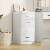 Sideboard with Drawer White 40 x 41 x 75 cm Engineered wood 865055