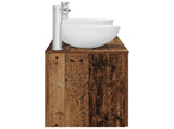 Bathroom Cabinet Set 3 pcs Old Wood 49.5 x 35 x 63 cm 3405801