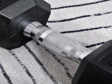 Rubber Dumbbell Set Sports Hex Weight Sets Home Gym Fitness Lift Strength Training Exercise x 5kg, T3398P376771