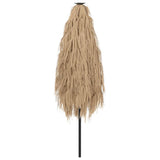 Garden Parasol with Steel Pole Brown 223x223x213 cm 4005097