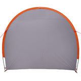 Bike Storage Tent with Roof Grey and Orange 218 x 156 x 180 cm 42001007