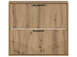 Wall-Mounted Shoe Cabinet HOORN 71 x 17 x 86 cm Engineered Wood 897304