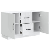 Sideboard with Drawer White 89 x 34.5 x 57 cm Engineered Wood 895345