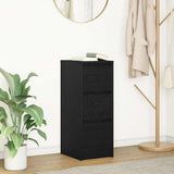 Sideboard Black Oak 29.5x34x76 cm Engineered Wood 861635