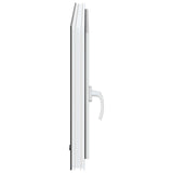 Basement Window RISOR 100 x 70 cm PVC and Glass Anthracite 42047294