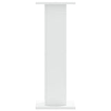 Plant Stands 2 pcs White 30x30x80 cm Engineered Wood 3307864