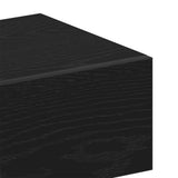 Bedside Cabinet 2 pcs Black Oak 46 x 30 x 30 cm Engineered Wood 862735