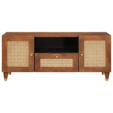TV Cabinet with Shelf Brown 105 x 33.5 x 46 cm Solid Mango Wood 4018894