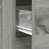 Sideboard with Drawer Grey Sonoma 80x34x76 cm Engineered Wood 861540