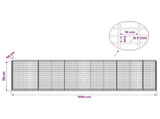 Gabion with 5 mm Wire and 5x10 cm Mesh 550x50x150 cm 3464765