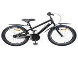 Kids Bike 20 Inches for 6-11 Years Old Black 42009347