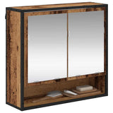 Wall Shelf with Shelf Wall-mounted Old Wood 65 x 20 x 60 cm 883611