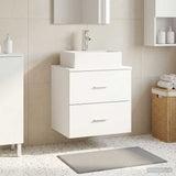 Wall-Mounted Sink Vanity White 49.5 x 41 x 62.5 cm 890278