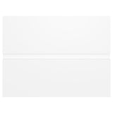 Sink Cabinet with Built-in Basin White Engineered Wood 3071540