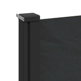 Retractable Side Awning Black 160x500 cm 4004429