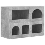 Sideboard Concrete Grey 80.5 x 35 x 59 cm Engineered Wood 891327
