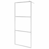 Shower screens Silver 80 x 195 cm Glass and Aluminium 146645