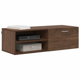 Wooden Cabinet Brown Oak 100.5 x 39 x 30 cm Engineered Wood 880248