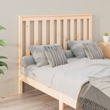 Bed Headboard 141x6x101 cm Solid Wood Pine 818515