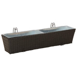 Railing 2 pcs 80 x 17 x 17 cm Metal 42026968