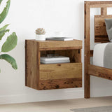 TV Wall Cabinets 2 pcs Old Wood 40 x 30 x 40 cm Engineered Wood 882972