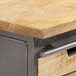 ZNTS Sideboard 60x30x70 cm Solid Mango Wood 286534